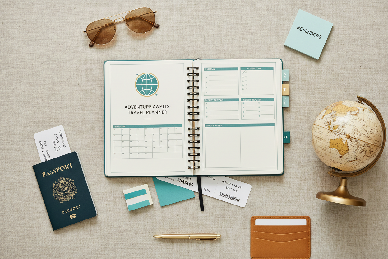 Comprehensive Travel Planner with Packing Lists & Day-by-Day Schedules